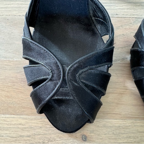 Dior Vintage Peep Toe Tortoise Shell Heels Size 37.5 - Picture 13 of 16